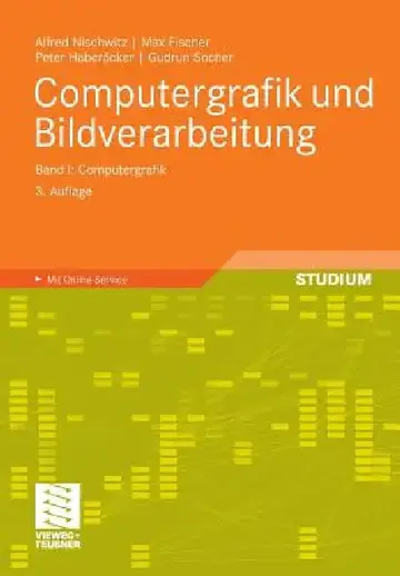 Cover of Computergrafik Und Bildverarbeitung