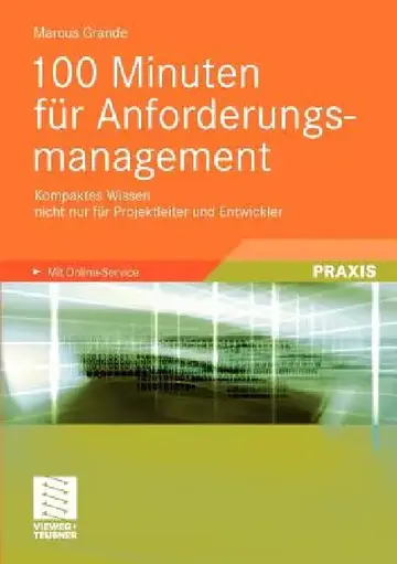 Cover of 100 Minuten Für Anforderungsmanagement