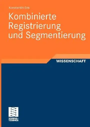Cover of Kombinierte Registrierung Und Segmentierung