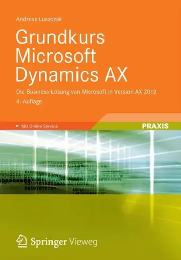 Cover of Grundkurs Microsoft Dynamics Ax