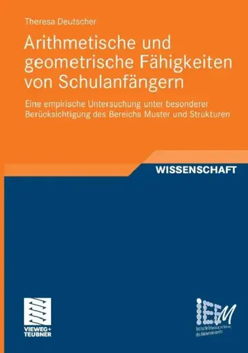 Cover of Arithmetische Und Geometrische Fähigkeiten Von Schulanfängern