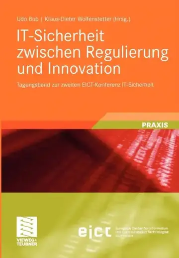 Cover of It-Sicherheit Zwischen Regulierung Und Innovation