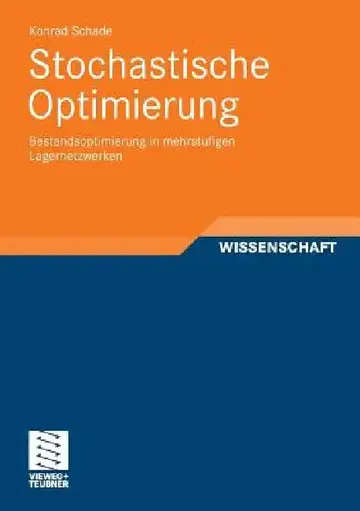Cover of Stochastische Optimierung