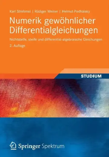 Cover of Numerik Gewöhnlicher Differentialgleichungen