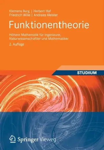 Cover of Funktionentheorie