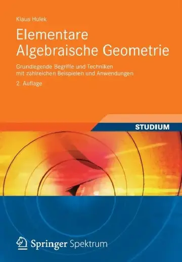 Cover of Elementare Algebraische Geometrie
