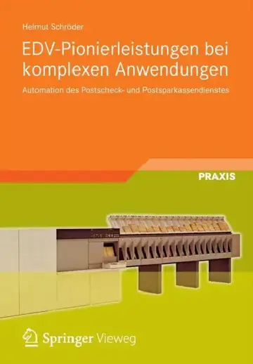 Cover of Edv-Pionierleistungen Bei Komplexen Anwendungen