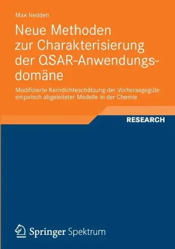 Cover of Neue Methoden Zur Charakterisierung Der Qsar-Anwendungsdomäne