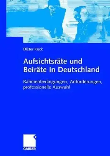 Cover of Aufsichtsräte Und Beiräte in Deutschland