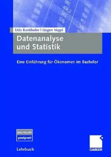 Cover of Datenanalyse Und Statistik