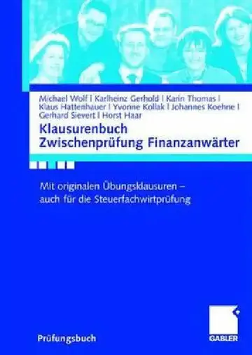 Cover of Klausurenbuch Zwischenprüfung Finanzanwärter