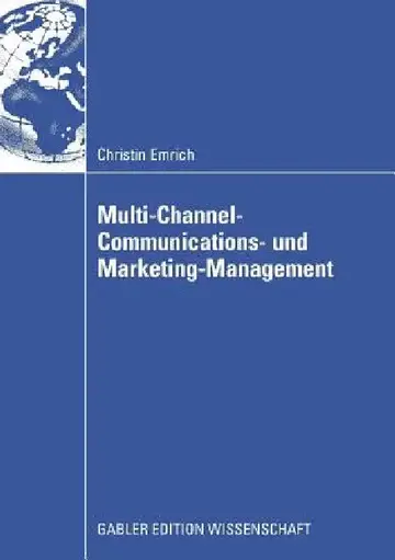 Cover of Multi-Channel-Communications- Und Marketing-Management