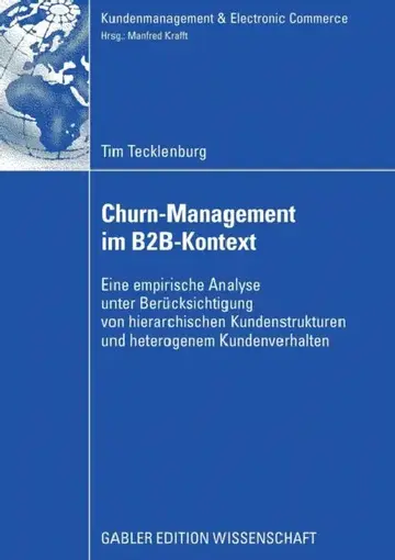 Cover of Churn-Management Im B2b-Kontext