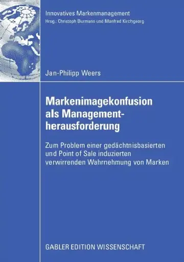 Cover of Markenimagekonfusion ALS Managementherausforderung
