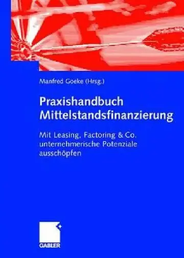 Cover of Praxishandbuch Mittelstandsfinanzierung