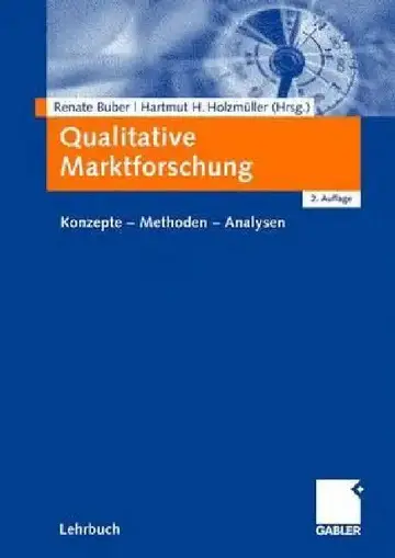 Cover of Qualitative Marktforschung