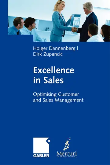 Cover of Excellence in Sales