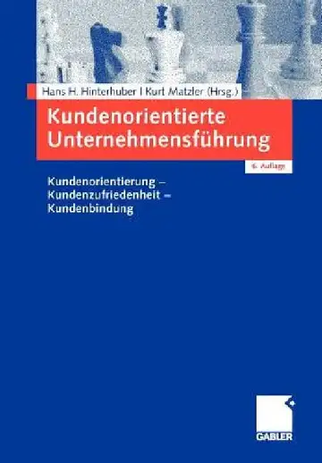 Cover of Kundenorientierte Unternehmensführung