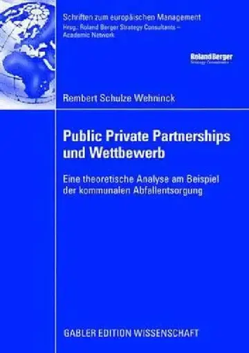 Cover of Public Private Partnerships Und Wettbewerb