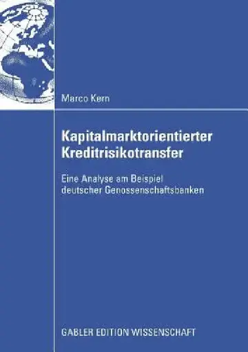 Cover of Kapitalmarktorientierter Kreditrisikotransfer