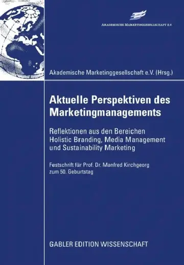 Cover of Aktuelle Perspektiven Des Marketingmanagements