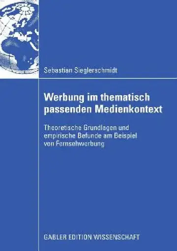 Cover of Werbung Im Thematisch Passenden Medienkontext