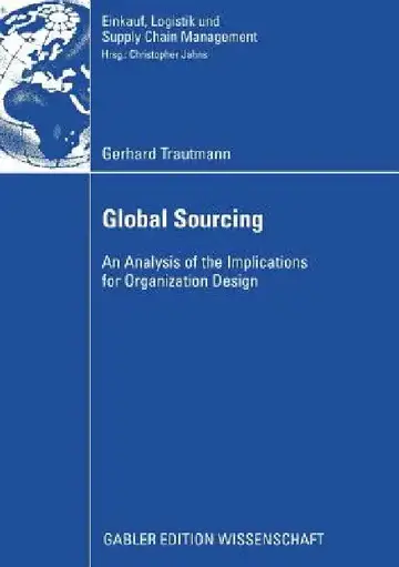 Cover of Global Sourcing