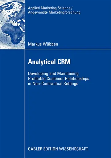 Cover of Analytical CRM