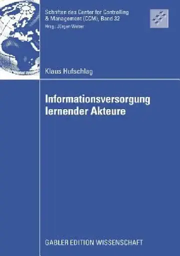 Cover of Informationsversorgung Lernender Akteure