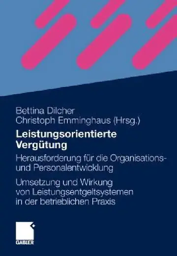 Cover of Leistungsorientierte Vergütung