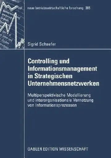 Cover of Controlling Und Informationsmanagement in Strategischen Unternehmensnetzwerken