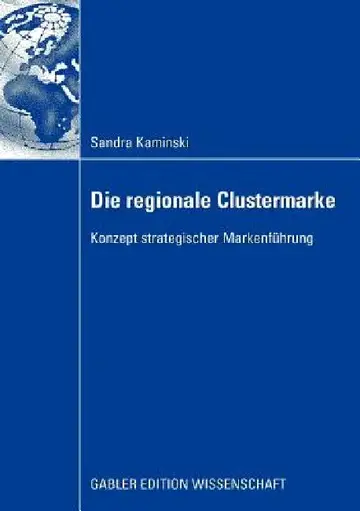 Cover of Die Regionale Clustermarke