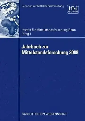 Cover of Jahrbuch Zur Mittelstandsforschung 2008