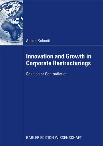 Cover of Innovation and Growth in Corporate Restructurings