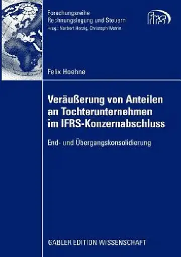 Cover of Veräußerung Von Anteilen an Tochterunternehmen Im Ifrs-Konzernabschluss