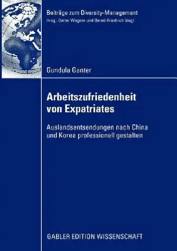 Cover of Arbeitszufriedenheit Von Expatriates