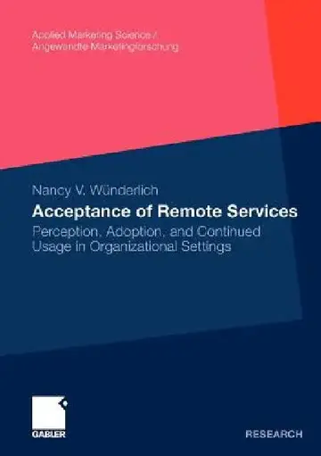 Cover of Acceptance of Remote Services