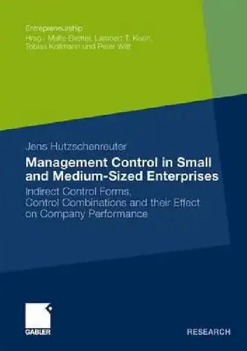 Cover of Management Control in Small and Medium-Sized Enterprises