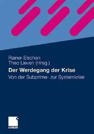 Cover of Der Werdegang Der Krise