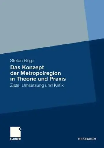Cover of Das Konzept Der Metropolregion in Theorie Und PRAXIS