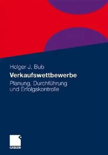 Cover of Verkaufswettbewerbe