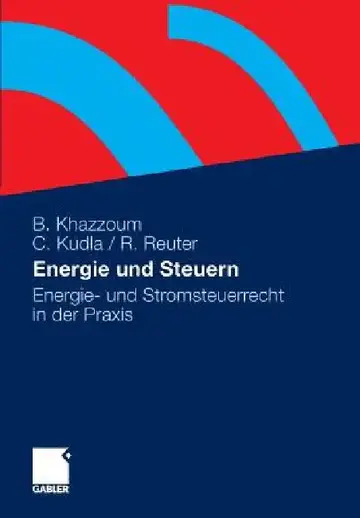 Cover of Energie Und Steuern