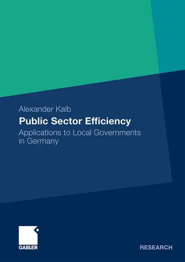 Cover of Public Sector Efficiency