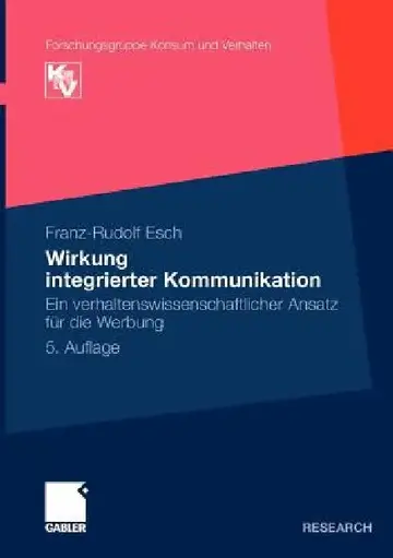 Cover of Wirkung Integrierter Kommunikation
