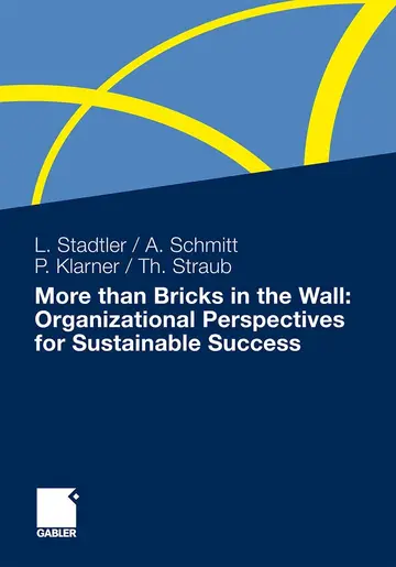 Cover of More than Bricks in the Wall