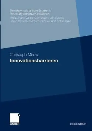 Cover of Innovationsbarrieren