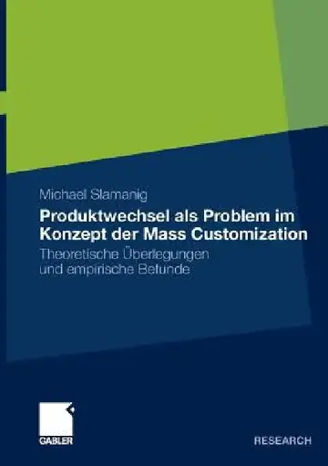 Cover of Produktwechsel ALS Problem Im Konzept Der Mass Customization