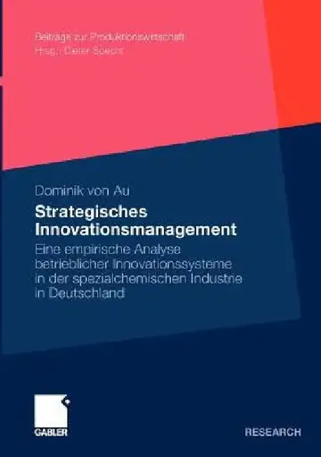 Cover of Strategisches Innovationsmanagement
