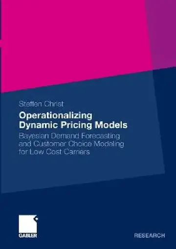 Cover of Operationalizing Dynamic Pricing Models