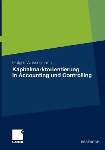 Cover of Kapitalmarktorientierung in Accounting Und Controlling